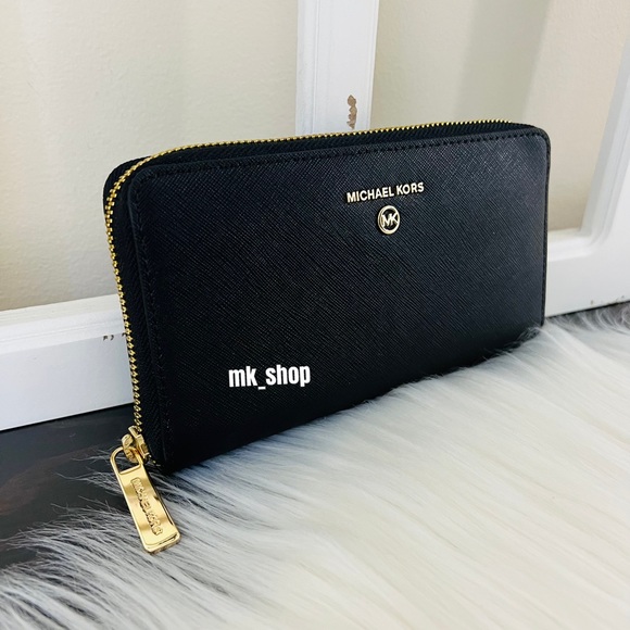 Michael Kors Jet Set Charm Medium Zip Around Wallet - Picture 2 of 16